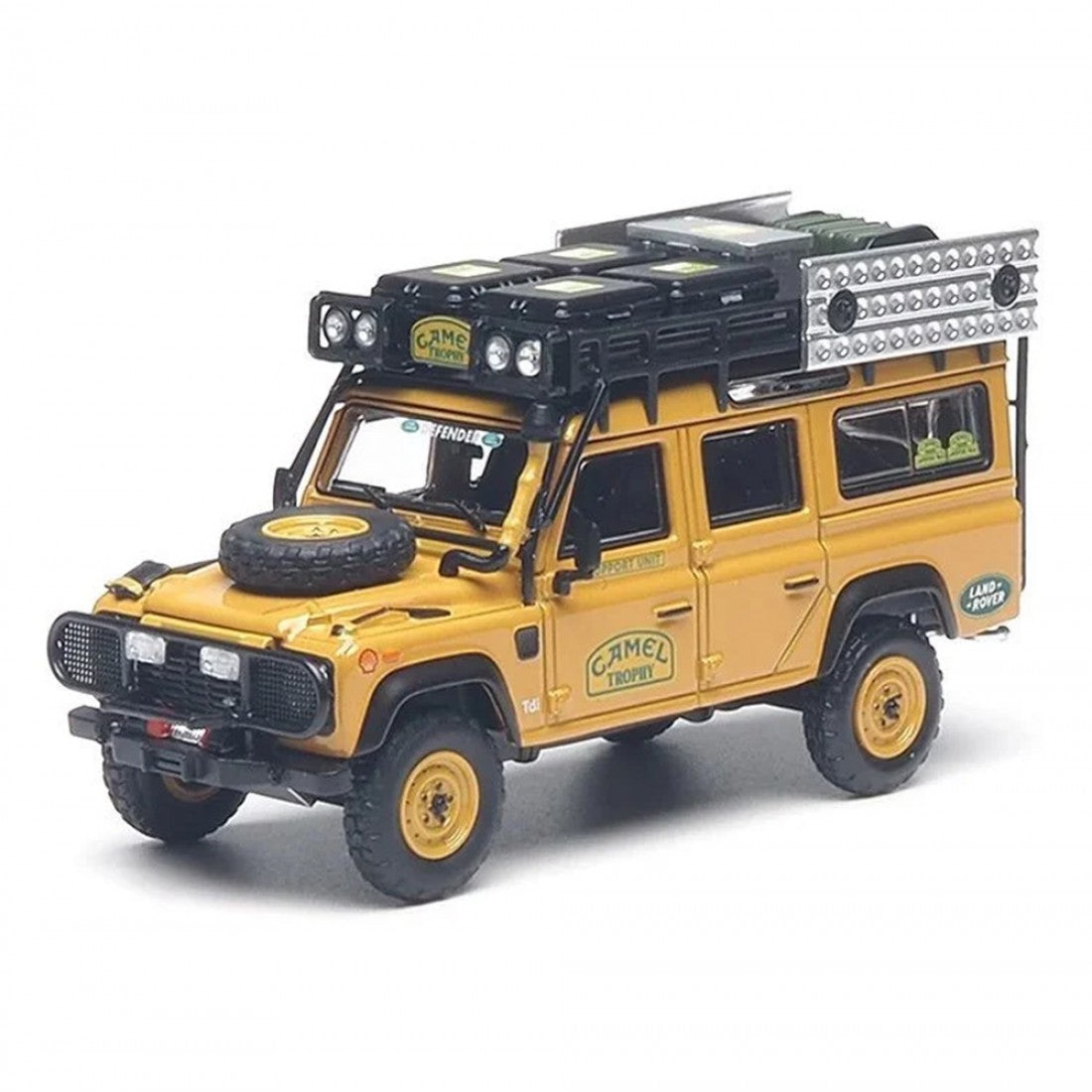 AR Box 1:64 Land Rover Defender 110 Camel Trophy 1993 Sabah–Malaysia Support Vehicle Model