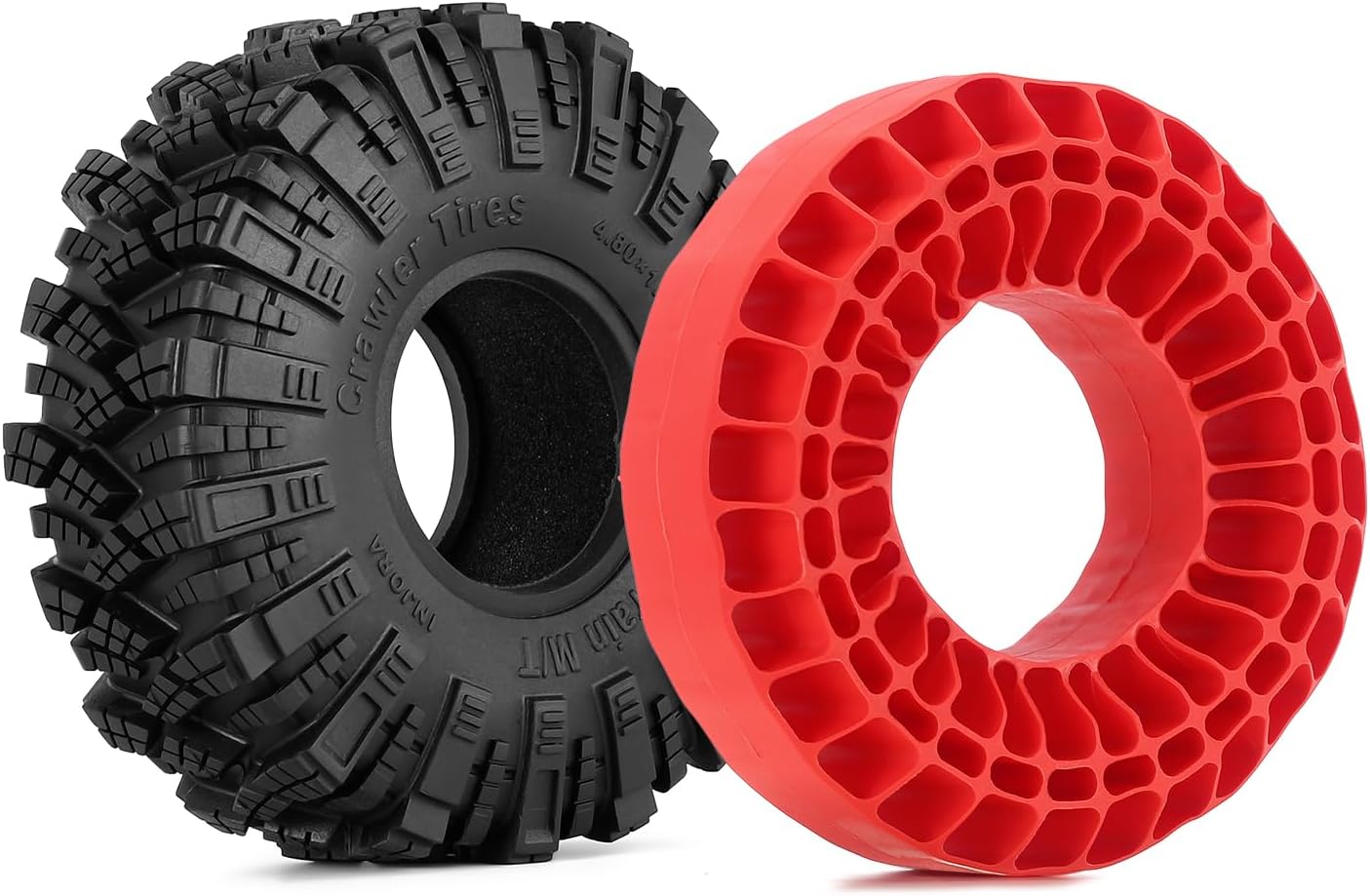 INJORA Silicone Rubber Insert for 118-122mm 4.75" OD 1.9" Tire