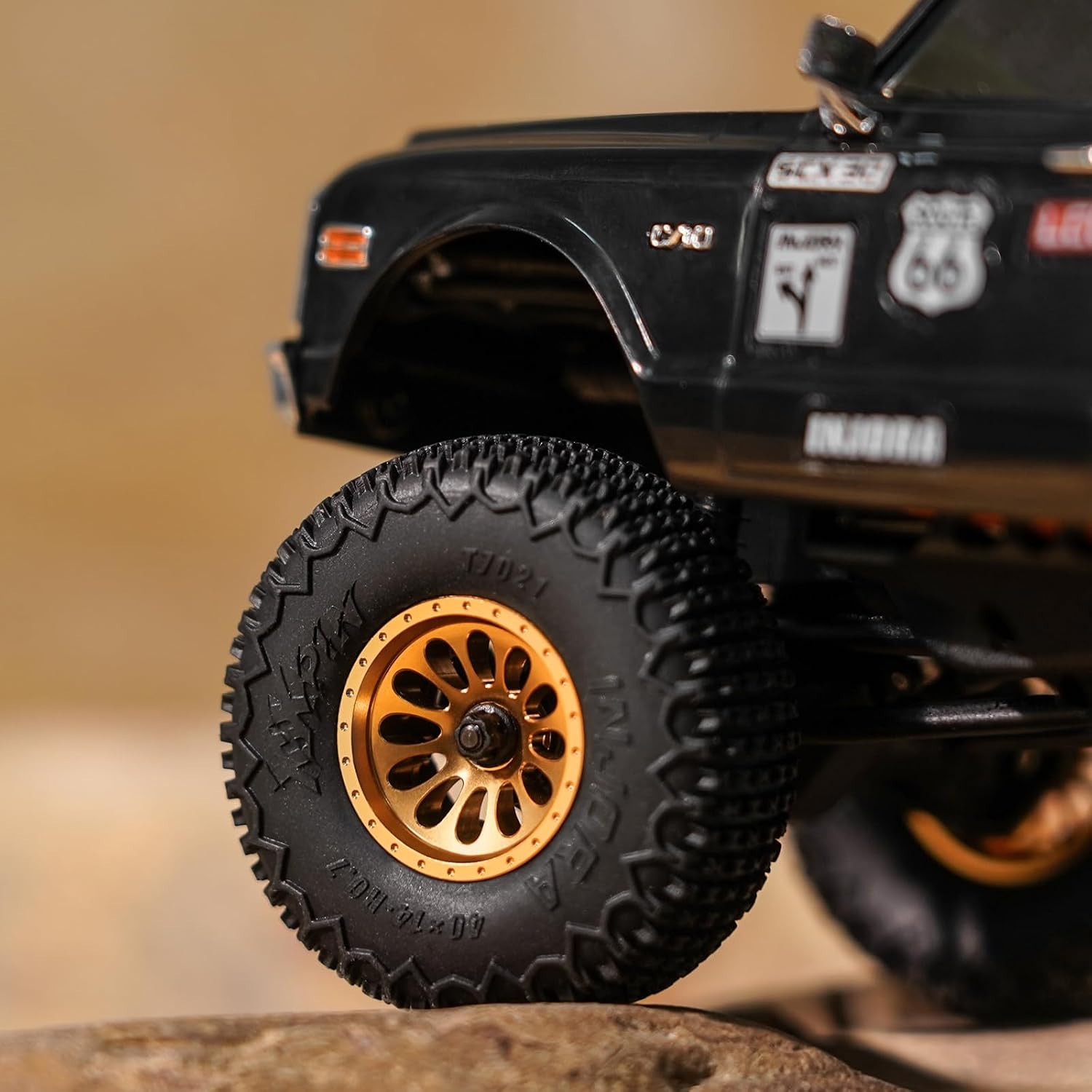 INJORA D19 Ripple 0.7" Aluminum Beadlock Wheel for SCX30