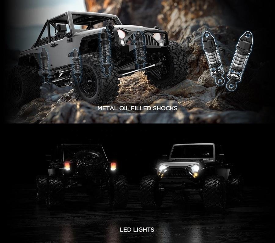 MJX Hypergo H12Y / H12Y+ 1/12 Brushless RC Crawler