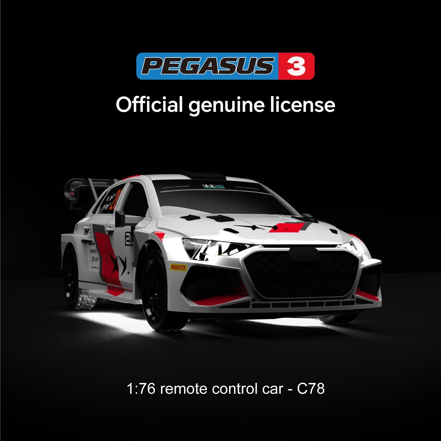Turboracing C78 1/76 PEGASUS 3 CO-BRANDED EDITION