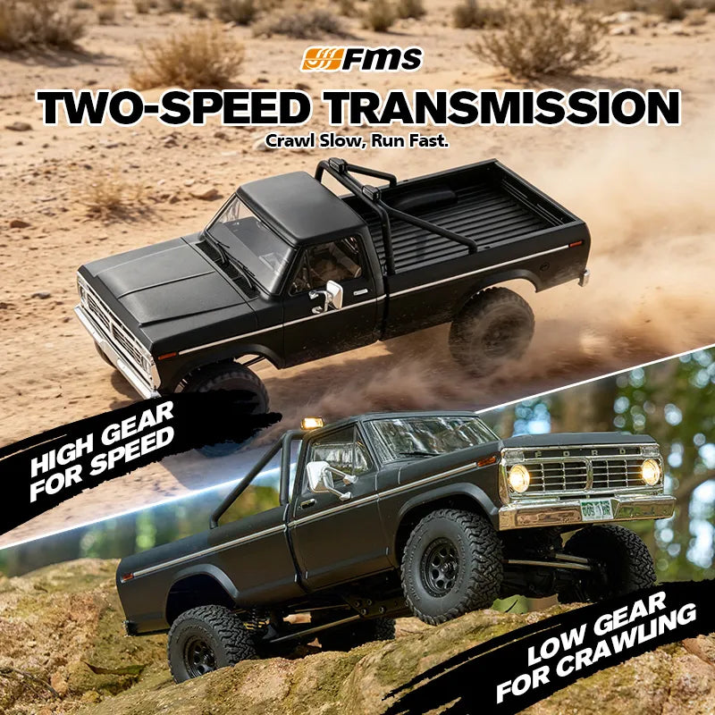 FMS 1/18 FCX18 II Ford F-100 RTR Brushless RC Crawler