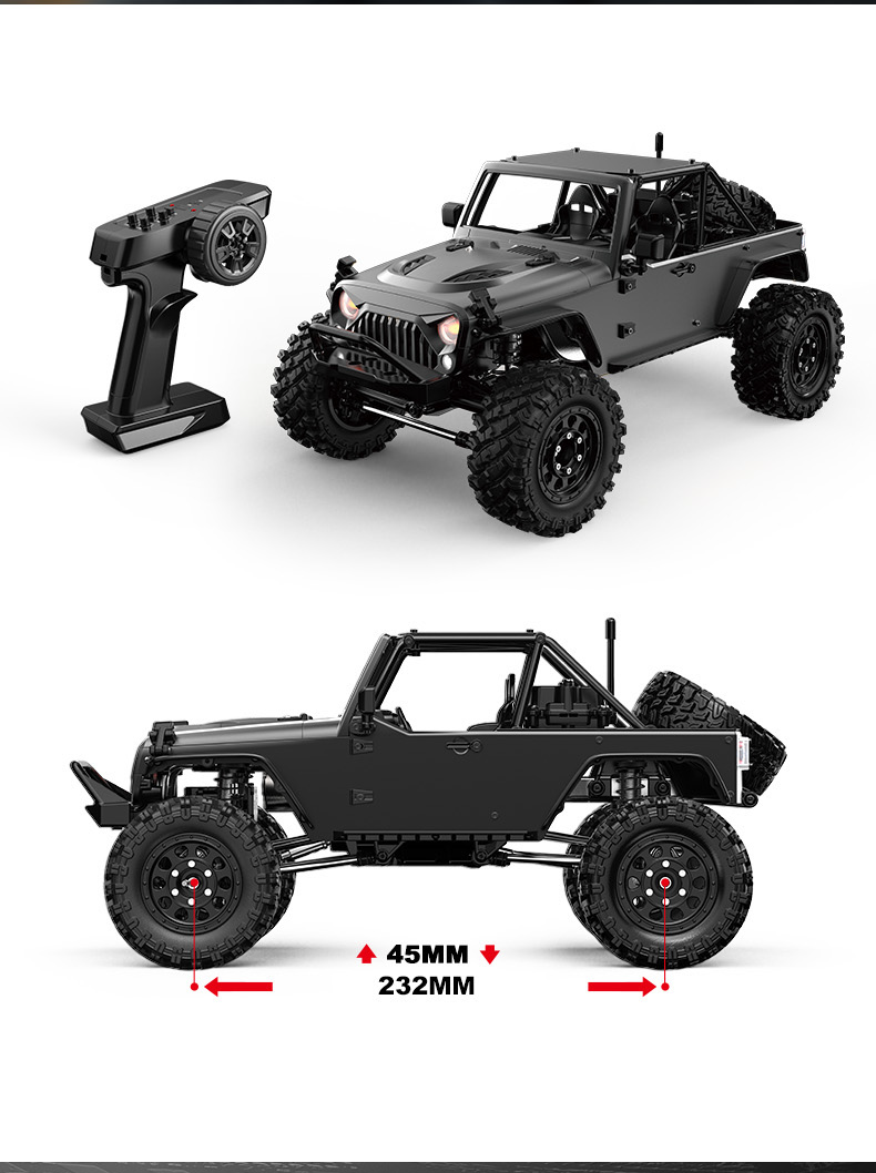MJX Hypergo H12Y / H12Y+ 1/12 Brushless RC Crawler