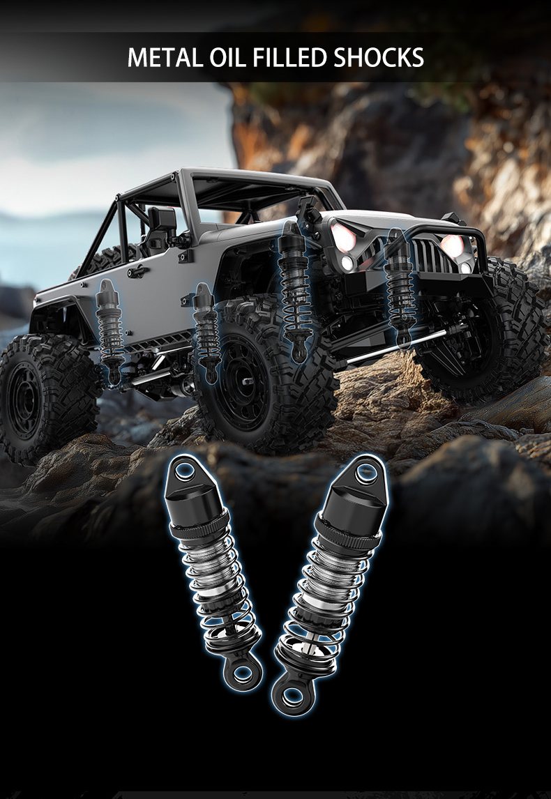 MJX Hypergo H12Y / H12Y+ 1/12 Brushless RC Crawler