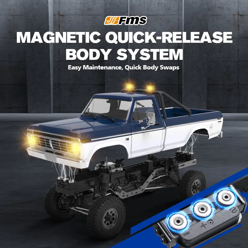 FMS 1/18 FCX18 II Ford F-100 RTR Brushed RC Crawler