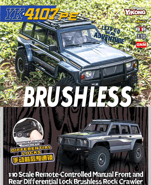Yikong 4017PE 1/10 Brushless RC Crawler
