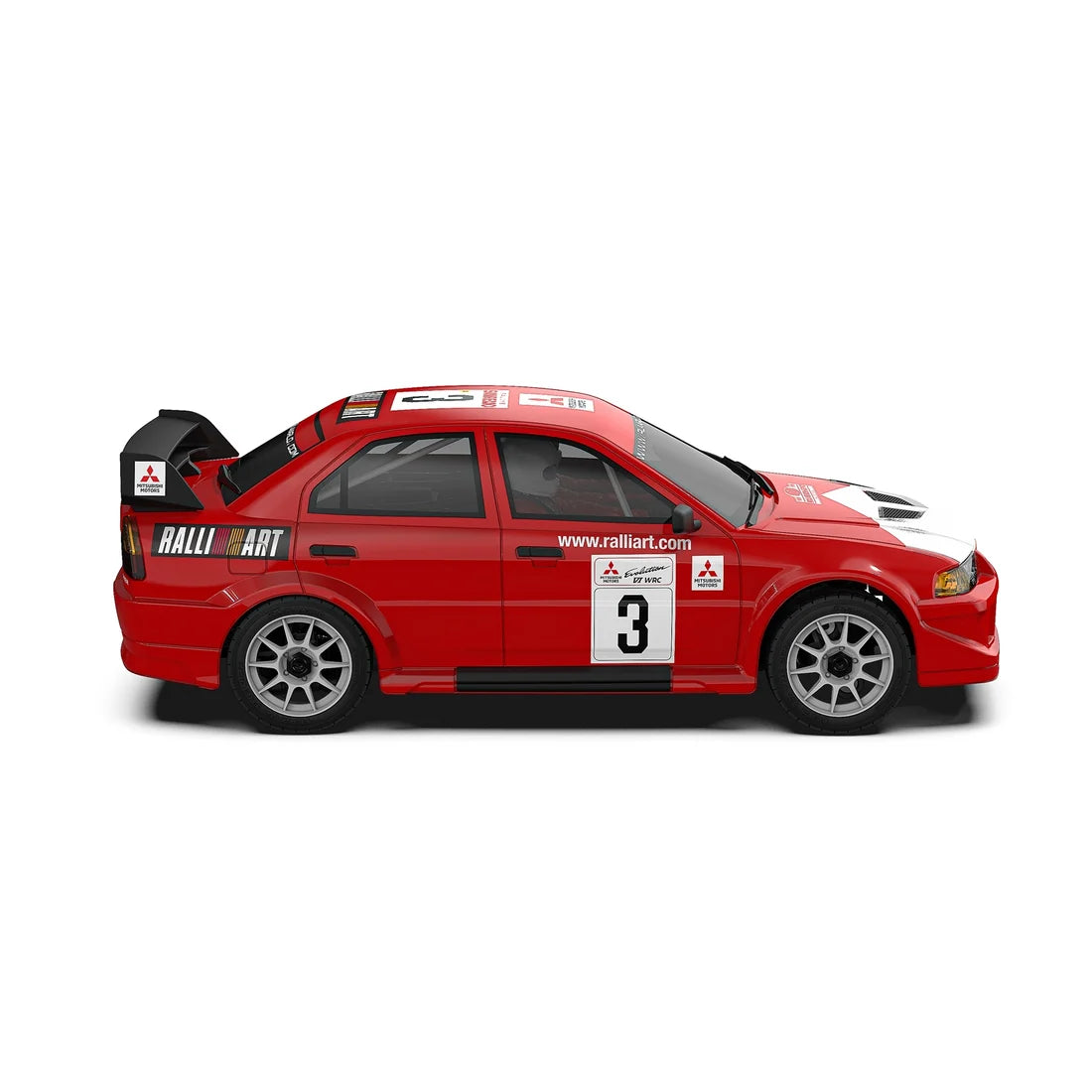 Rlaarlo Mitsubishi EVO 6.5 TME Licensed 1/7 Brushless RTR RC Rally Car | SLEVO-07