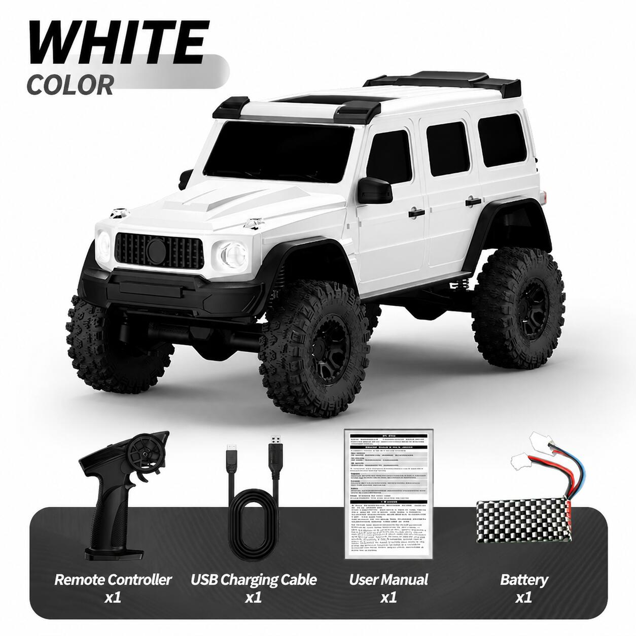 JJRC C8842 1/30 Full Proportional 4WD RC Crawler