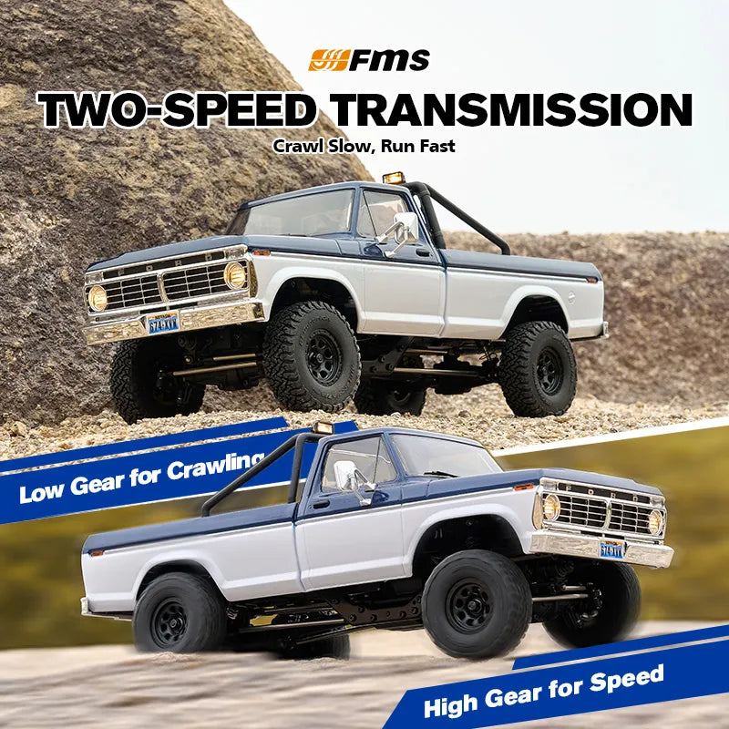 FMS 1/18 FCX18 II Ford F-100 RTR Brushed RC Crawler
