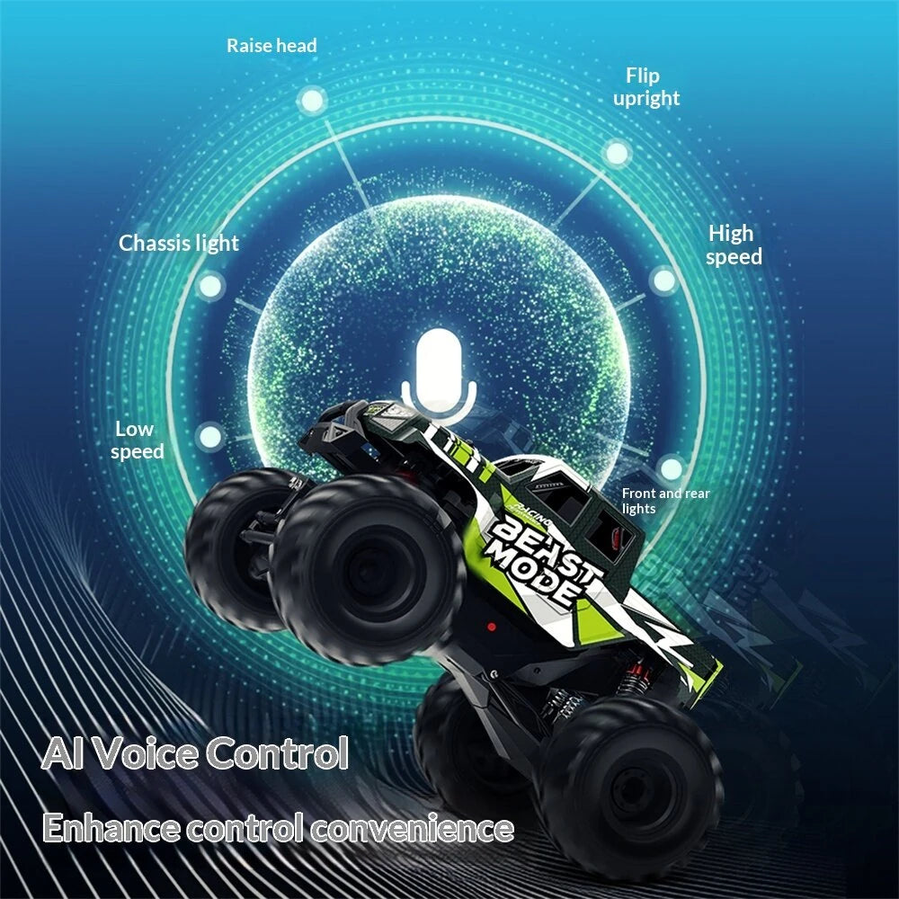 Pinecone Model SG1805 1/18 4WD Intelligent AI Head-Up Monster Truck RC Car