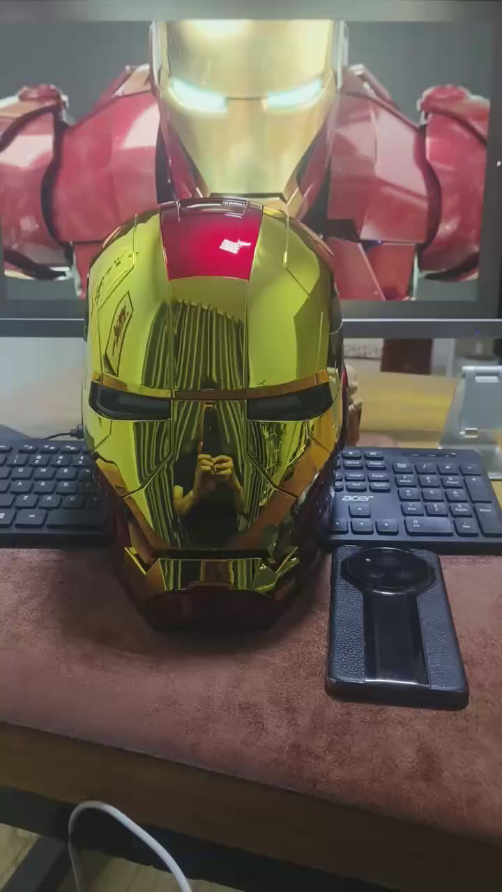 Ironman Jarvis MK5 Wearable Helmet with Voice Activated Transformation