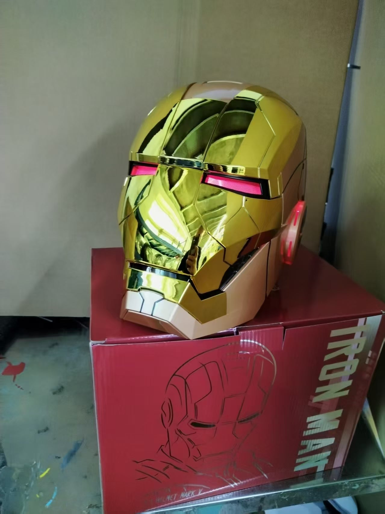 Ironman Jarvis MK5 Wearable Helmet with Voice Activated Transformation